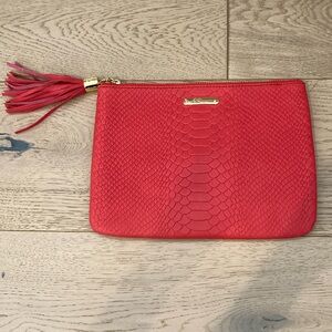 Gigi New York Uber Clutch Red